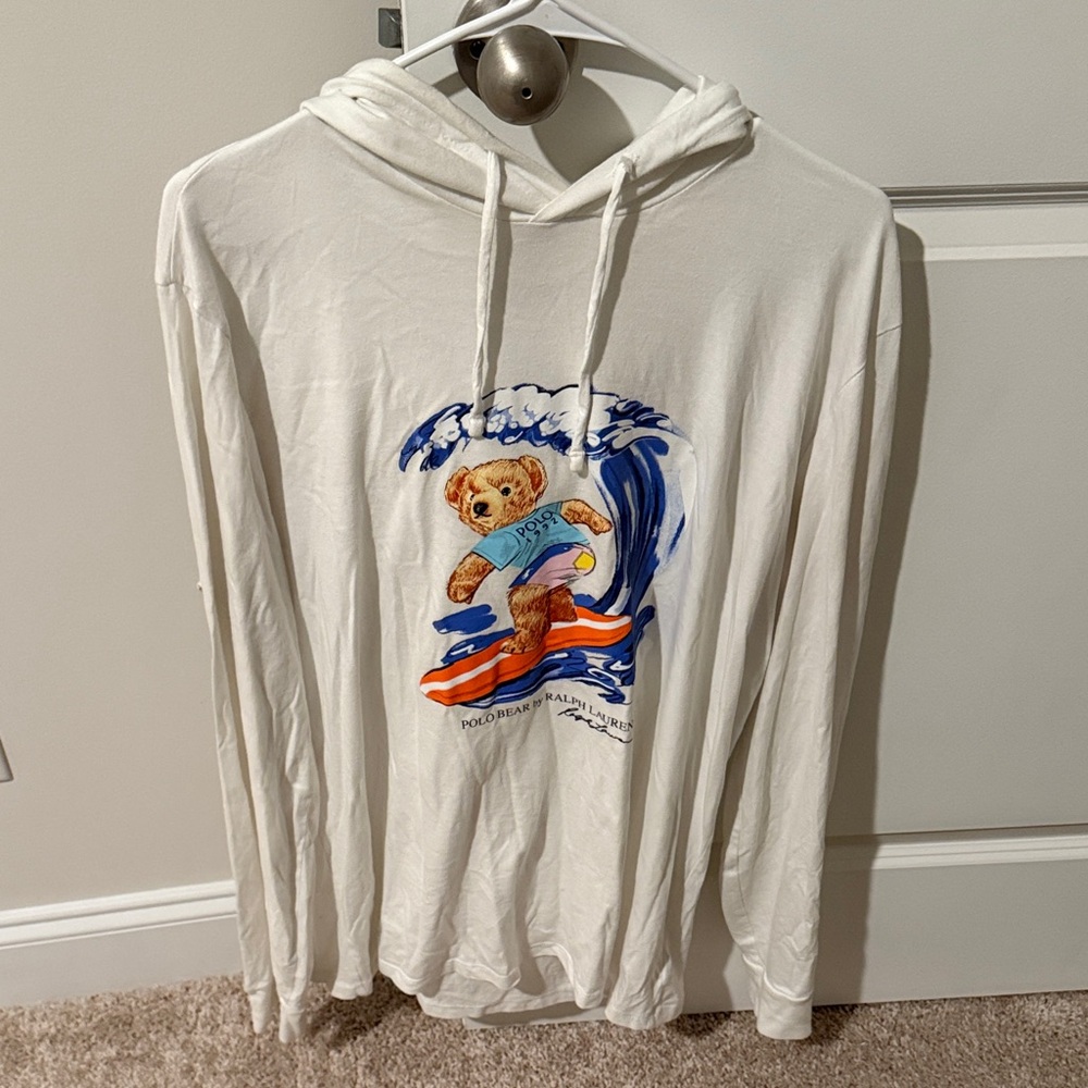 Polo by Ralph Lauren Cream Hoodie